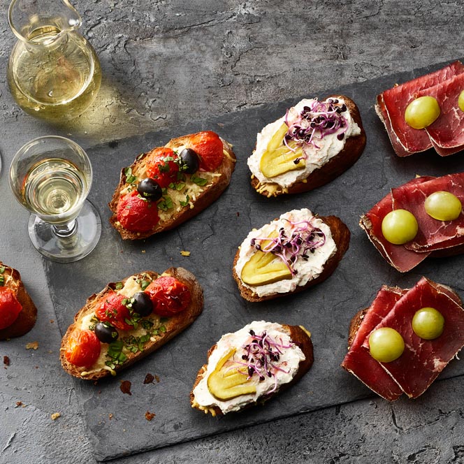 Apéro Leckere Bruschette zum Apéro