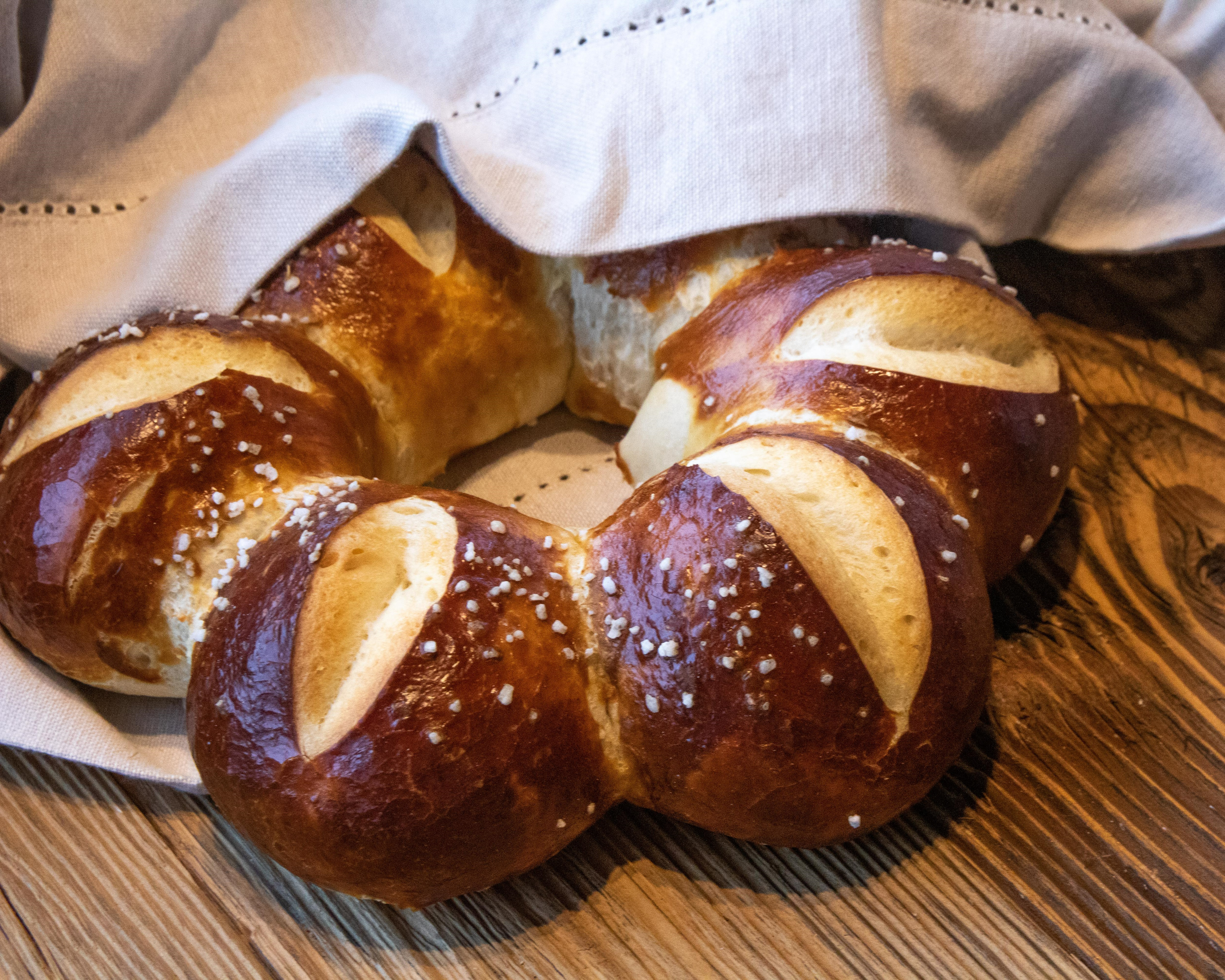 Laugenkranz - Monatsbrot im März