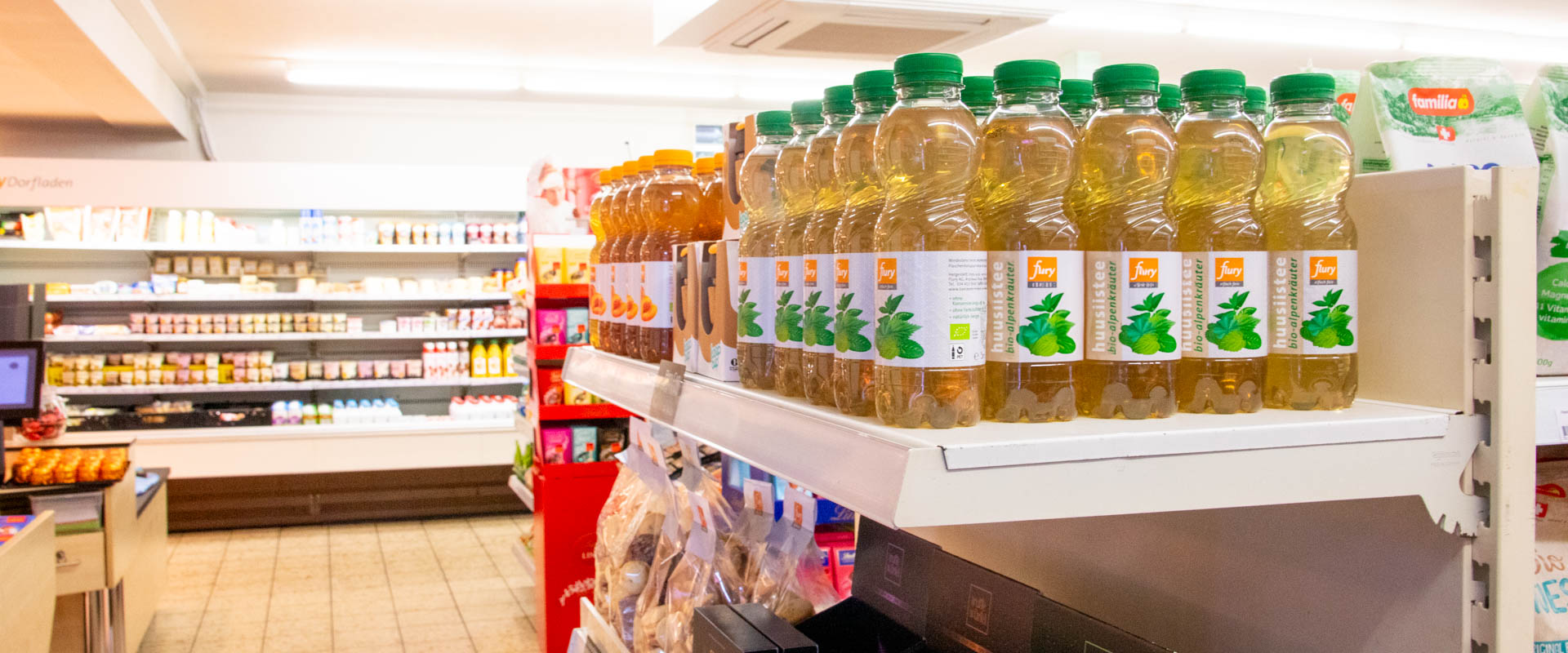 Dorfladen Subingen mit vielen regionalen Produkten