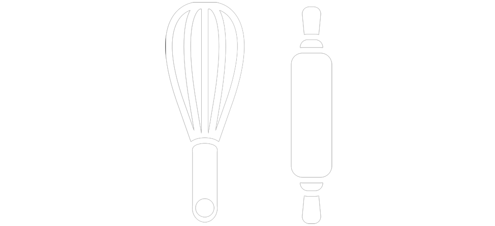 weisses Schwingbesen und Wallholz Icon