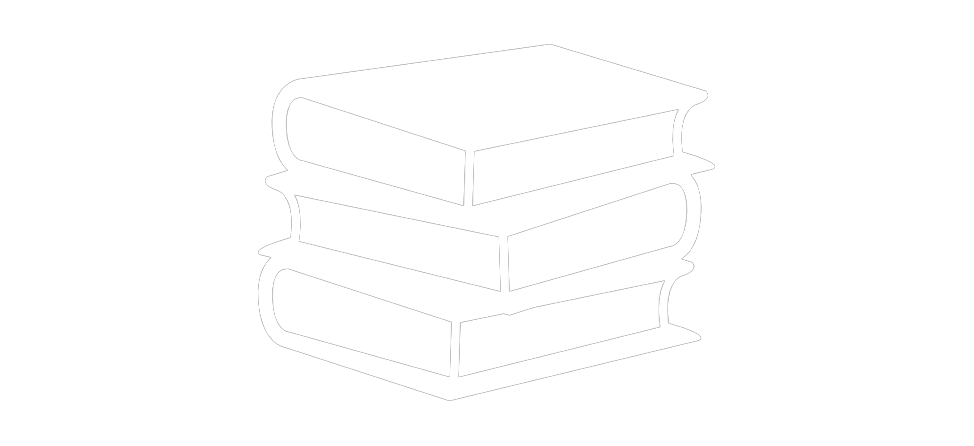 weisses Bücher Icon