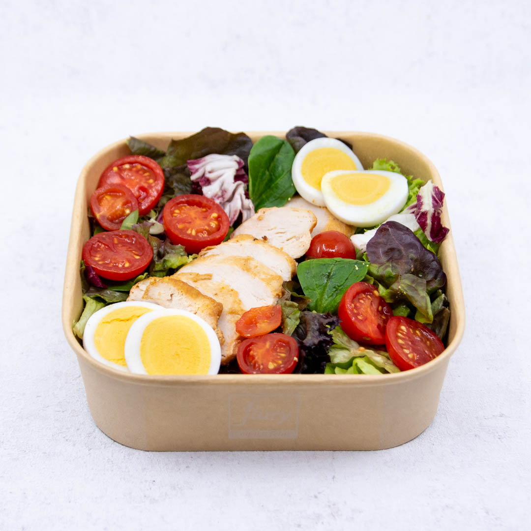 Pouletstreifen Salat 
