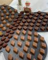 Pralinen auf Janas Prüfungstisch