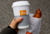 Coffee to go + Gipfeli